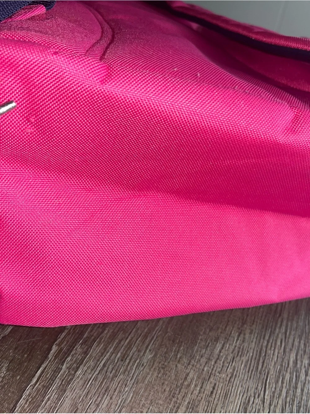 Ralph Lauren Pink Backpack with Orange Pony Embroidery